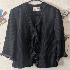 Cute Top & Skirt Office Set